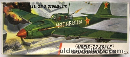 Airfix 1/72 IL-2M3 Stormovik, 293 plastic model kit
